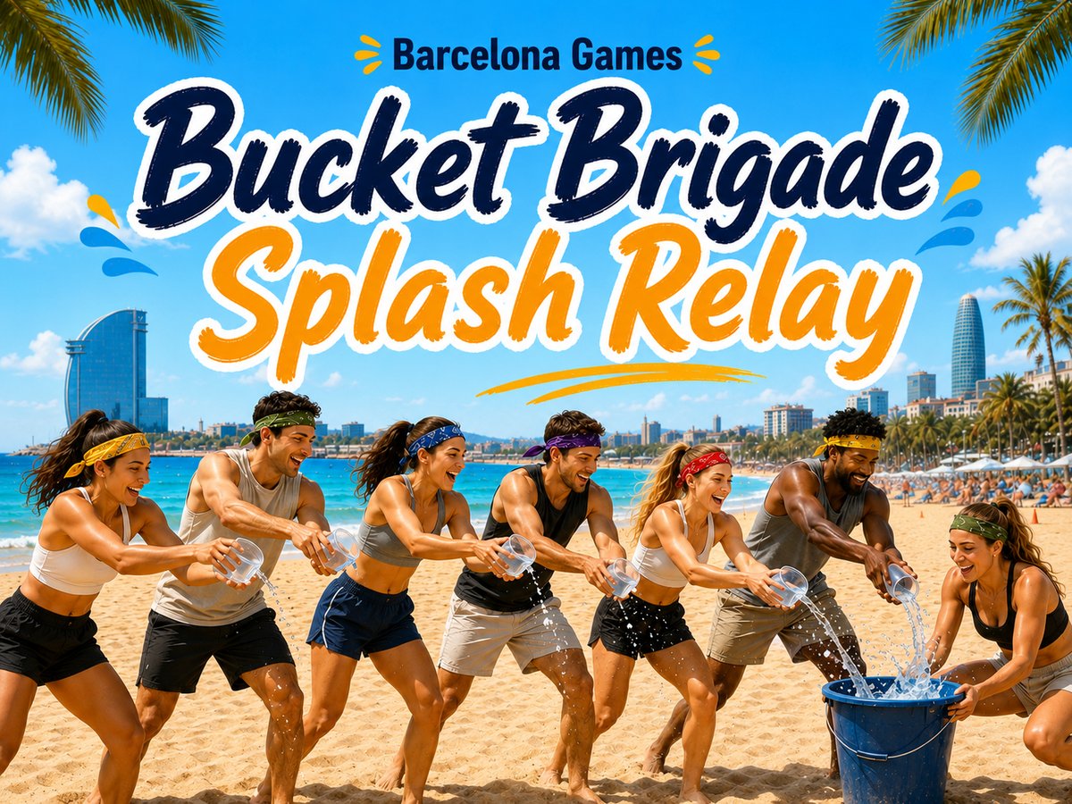 Bucket Brigade Splash Relay poster