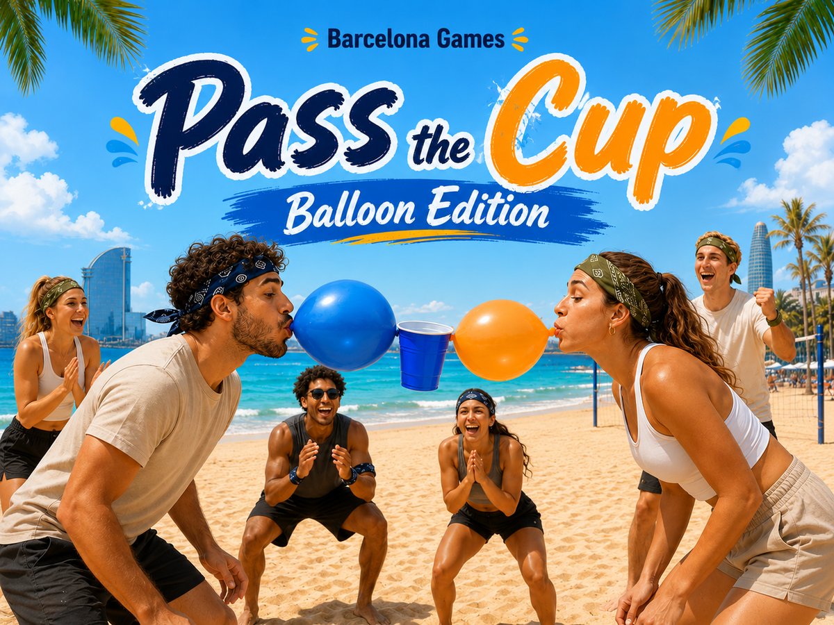 Pass the Cup (Balloon Edition) poster